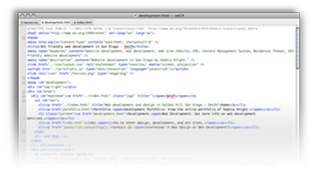 PSD to XHTML in hours with set24 Web Development